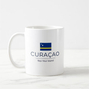 Curaçao Minimalistisch Elke Dag Trots Koffiemok