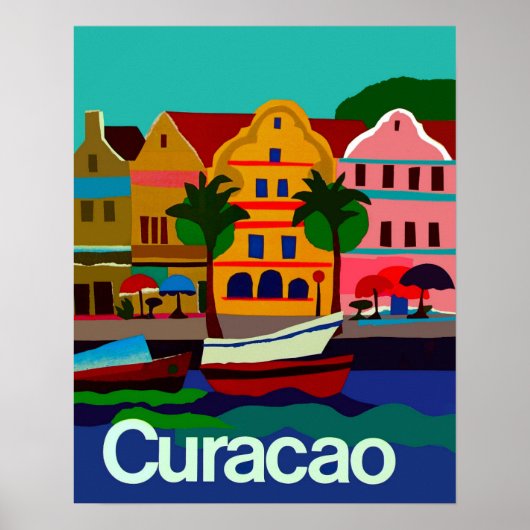 Curaçao poster (Voorkant)