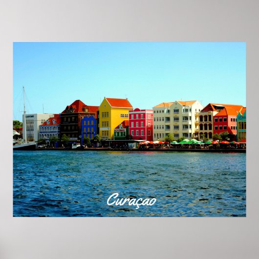 Curaçao-Poster Poster (Voorkant)
