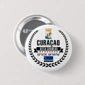 Curaçao Ronde Button 5,7 Cm (Voorkant /achterkant)
