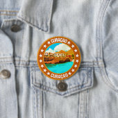 Curaçao Ronde Button 7,6 Cm (In situ)