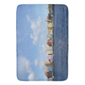 Curaçao Skyline w/out-tekst (aanpasbaar) Badmat (Voorkant Verticaal)