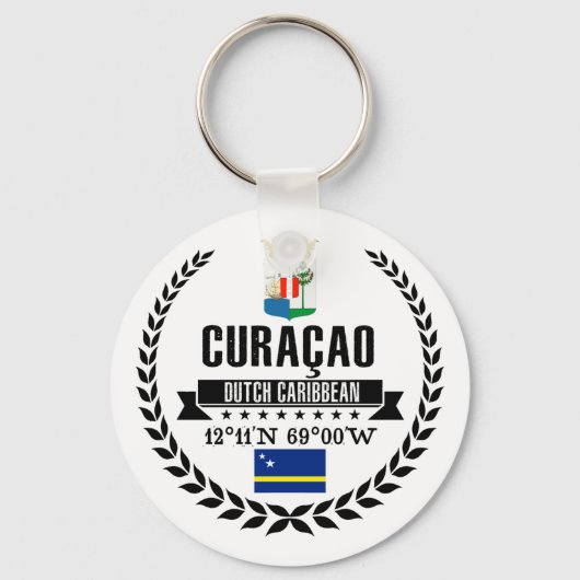 Curaçao Sleutelhanger (Voorkant)