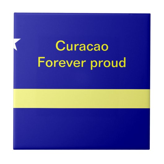 Curacao Tegeltje (Voorkant)