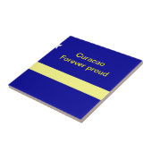 Curacao Tegeltje (Zijkant)