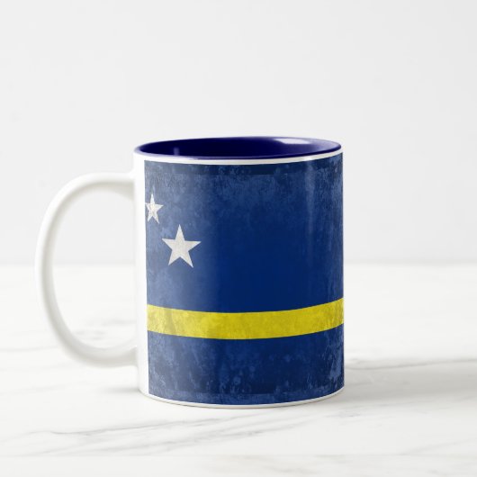 Curacao Tweekleurige Koffiemok (Links)
