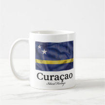 Curaçao Vintage Vlag | Caribische Erfgoed