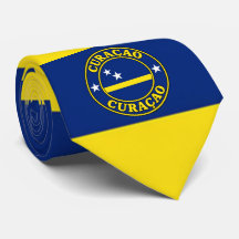 Curaçao vlag halsdas, stijlvolle Curaçao das.