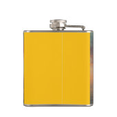 Curaçao zonsondergang heupfles (Achterkant)