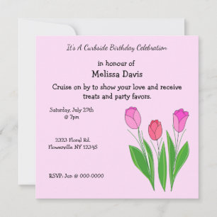 Curbside Birthday Celebration Kaart