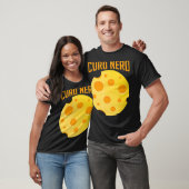 Curd Nerd Funny Cheesy Pun Cheese Lover mozarella T-shirt (Unisex)