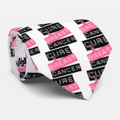 Cure Breast Cancer Stropdas (Opgerold)