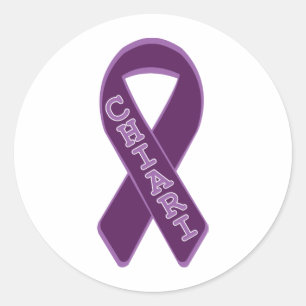 Cure Chiari Now Ronde Sticker