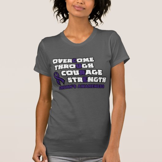 CURE...Crohn's T-shirt (Voorkant)