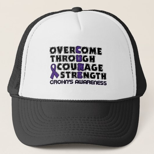 CURE...Crohn's Trucker Pet (Voorkant)