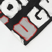 CURE...Diabetes Fleece Blanket (Hoek)