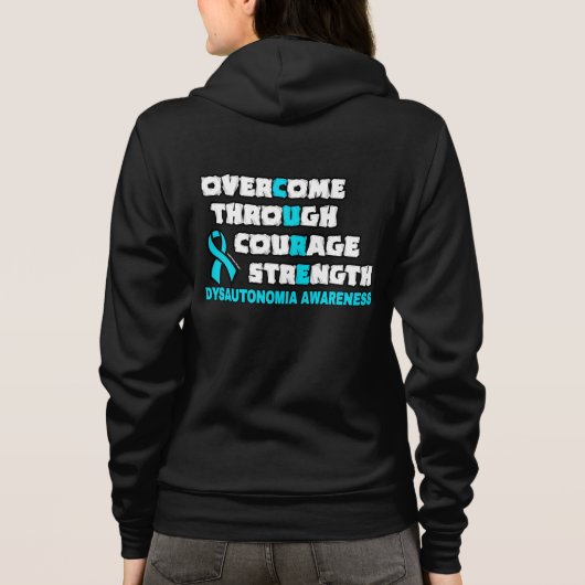 CURE... Dysautonomie Hoodie (Achterkant)