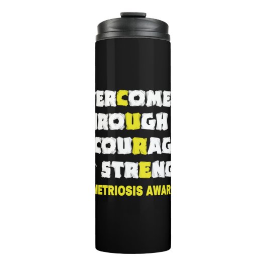 CURE...Endometriosis Thermosbeker (Voorkant)