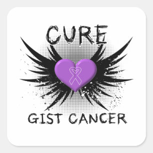 Cure GIST Cancer Vierkante Sticker