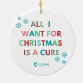 Cure GM1 2023 "Alles wat ik wil" Ornament (Achterkant)