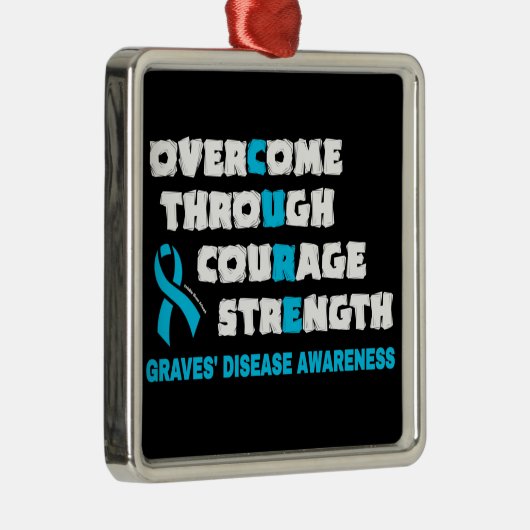 CURE...Graves' Metaal Ornament (Rechts)