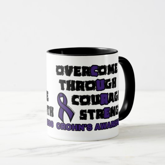 CURE...La Mug de Crohn (Devant droit)