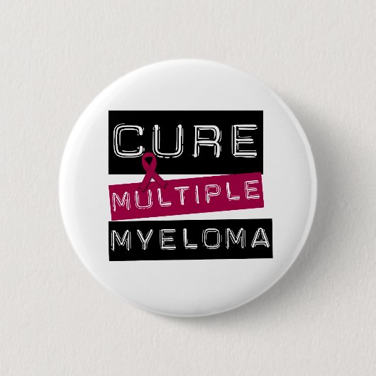 Cure Multiple Myeloma Ronde Button 5,7 Cm (Voorkant)