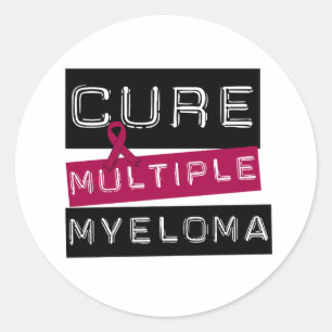Cure Multiple Myeloma Ronde Sticker