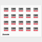 CURE Parkinsons Disease Ronde Sticker (Vel)