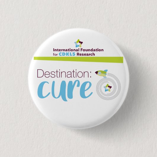 Cure Pin Ronde Button 3,2 Cm (Voorkant)