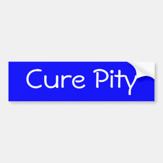 Cure Pity Bumpersticker