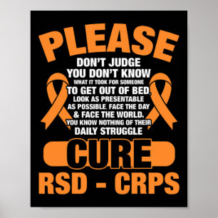 Cure RSD CRPS Support RSD CRPS Awareness Poster