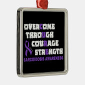 CURE...Sarcoidose Ornement métallique (Droite)