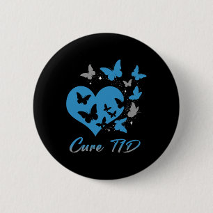 Cure T1D Type One Diabetes Awareness Day Warrior B Ronde Button 5,7 Cm