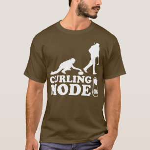 Curidermodus op krommingstempelspel t-shirt