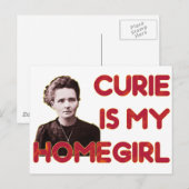 Curie is mijn huisdier briefkaart (Voorkant / Achterkant)