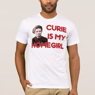 Curie is mijn huisdier t-shirt
