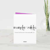 "Curieuse et curieuse !" Carte (Dos)