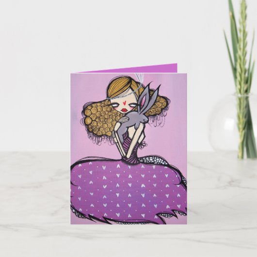 "Curieuse et curieuse !" Carte (Devant)