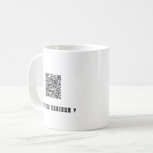 Curieux ? Analyser la Mug de codes à barres - Drôl (Devant gauche)