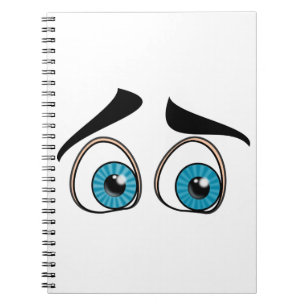 Curieux Carnet Blue Eyes