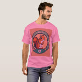 Curieux Chipmunk Forest Adventure T-Shirt Designs (Devant entier)