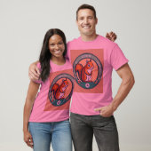 Curieux Chipmunk Forest Adventure T-Shirt Designs (Unisexe)