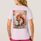 Curieux Chipmunk Forest Adventure T-Shirt Designs (Dos)