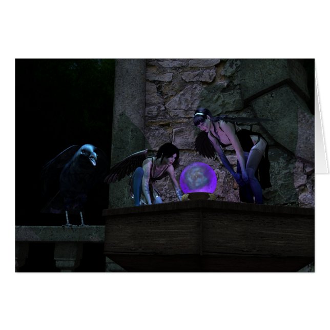 Curieux Crow Féeries (Devant horizontal)