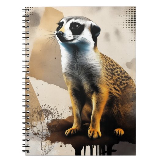 Curieux suricate | Journal de notes (Devant)