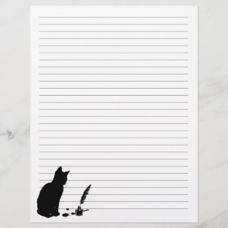 Curieuze Kitten Letterhead - Katten & boeken