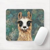 Curieuze Llama Muismat Gift Fun - Schilderen (Met muis)