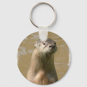 Curieuze Otter-Sleutelhanger Sleutelhanger