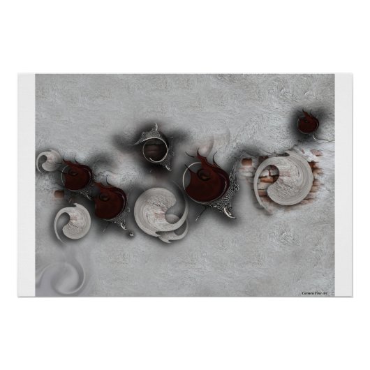 "Curiosité de la passion", Poster brillant (Devant)